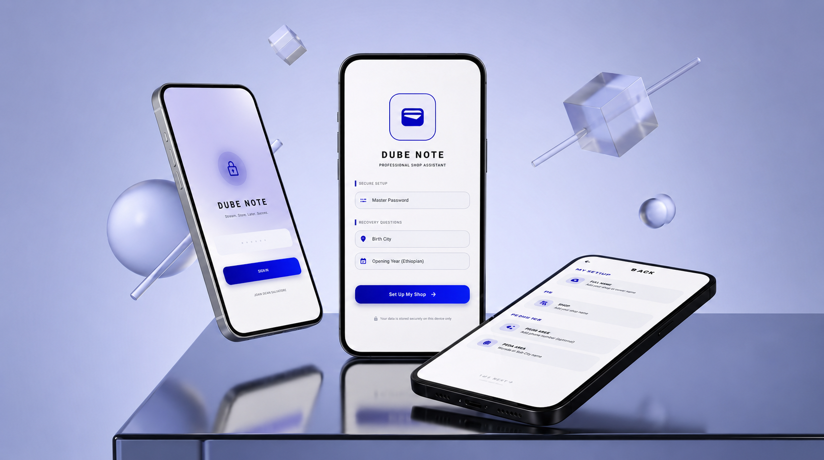 DubeNote screenshot